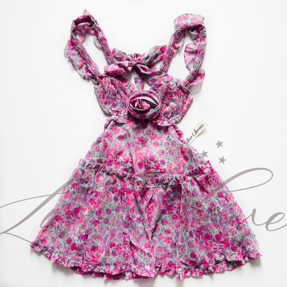 FOR LOVE & LEMONS X Victoria Secret Harley Mini Dress (size XS, S & M) NWT - Picture 3 of 9